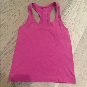 Lululemon Pink Racerback Tank Top
